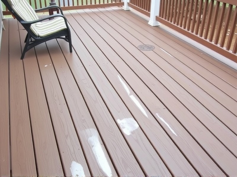 Bleach and Beyond: Alternative Methods for Cleaning Composite Decks