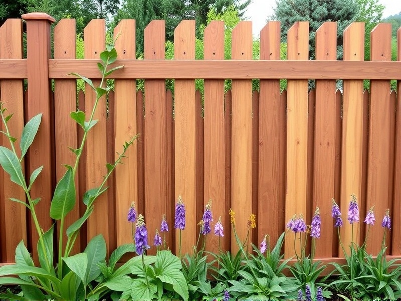 botanical wpc fence panel