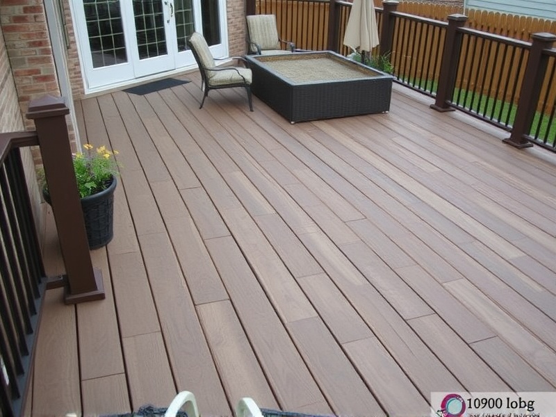 brownstone composite decking