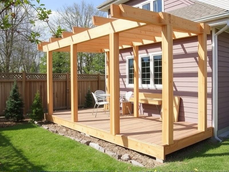 building composite decking frame