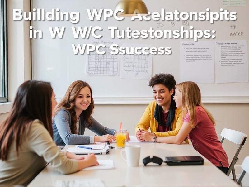 Building Strong Relationships in WPC Tutoring: The Key to Success