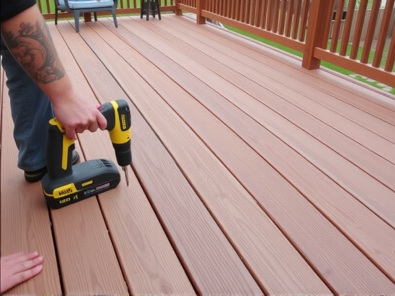 can you drill composite decking