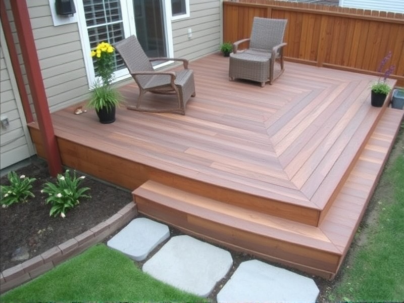 can you install composite decking over concrete