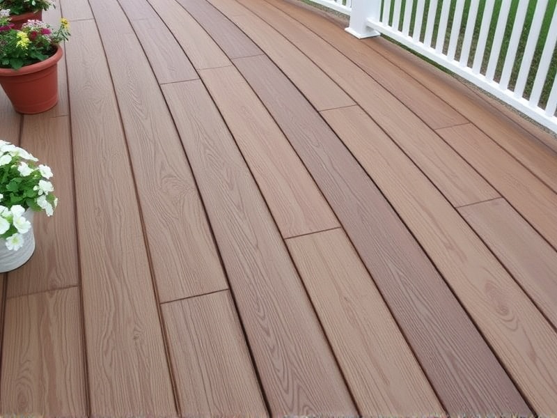 can you pattern composite decking like laminate