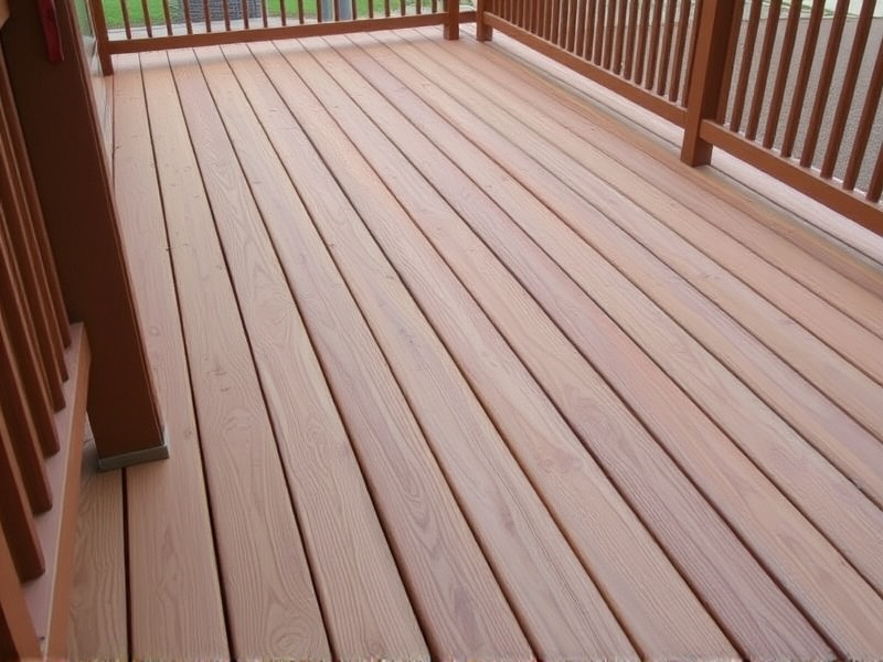 can you stain the ends of composite decking