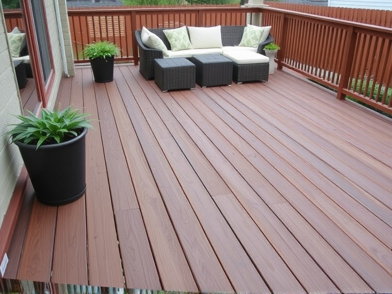 cheap outdoor decking