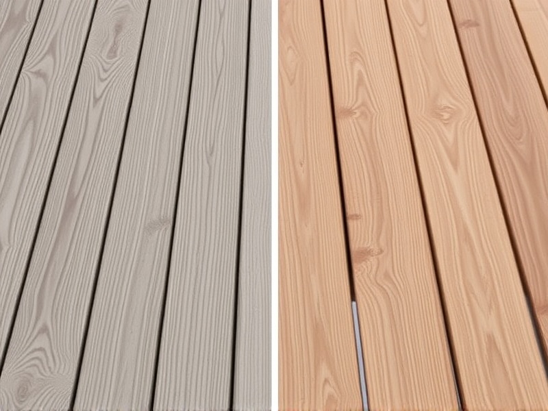 Choosing Between Composite and Real Wood: The Weight Debate