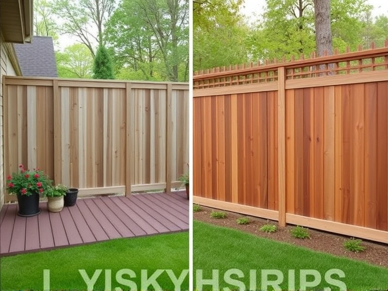 Choosing Between Composite Decking and Fencing for Your Outdoor Space