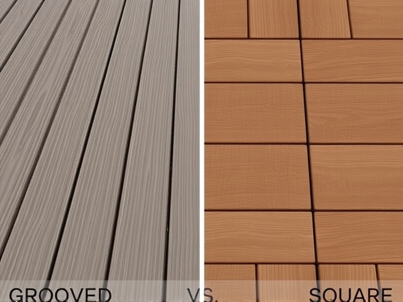 Choosing Between Grooved and Square Composite Decking: Key Considerations