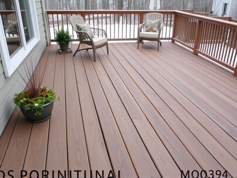 Choosing the Best Composite Decking for Northern Winters