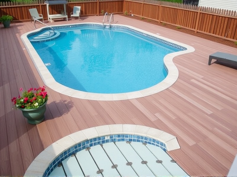 Choosing the Best Composite Decking for Your Pool Area