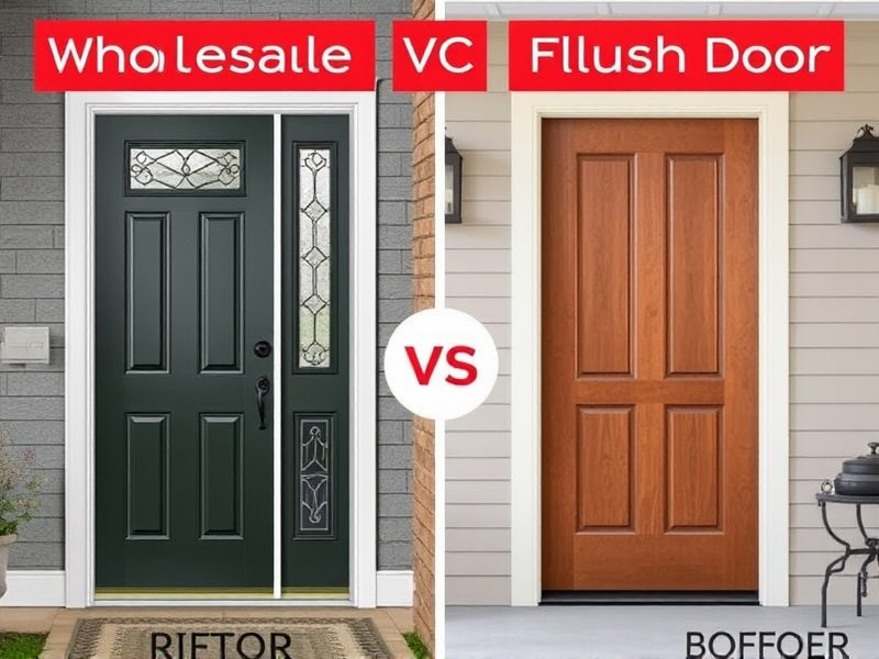 Choosing the Right Door: Wholesale WPC vs. Flush for Your Home or Business
