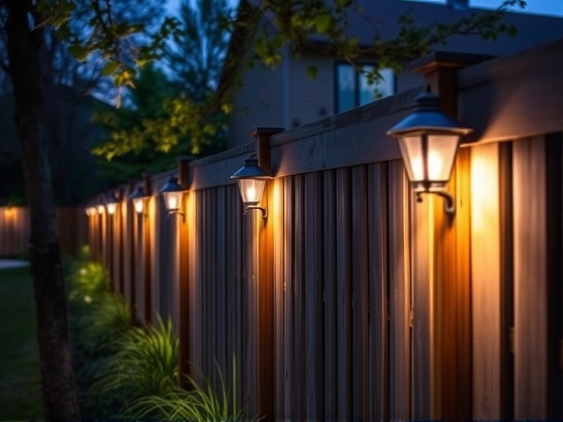 Choosing the Right Lighting on Fence for Your Home
