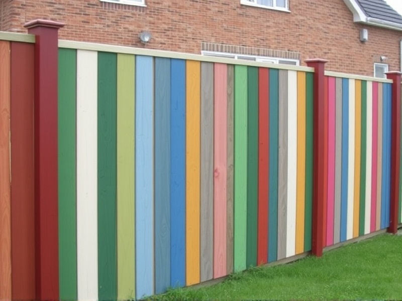 Choosing the Right Multi Coloured Fence Panels
