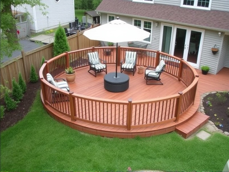 Circular Deck Ideas: Transforming Your Backyard
