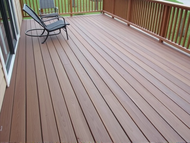 como cobrar un composite decking floor