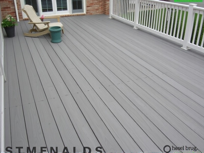 Comparing Grey Composite Decking Options at Menards