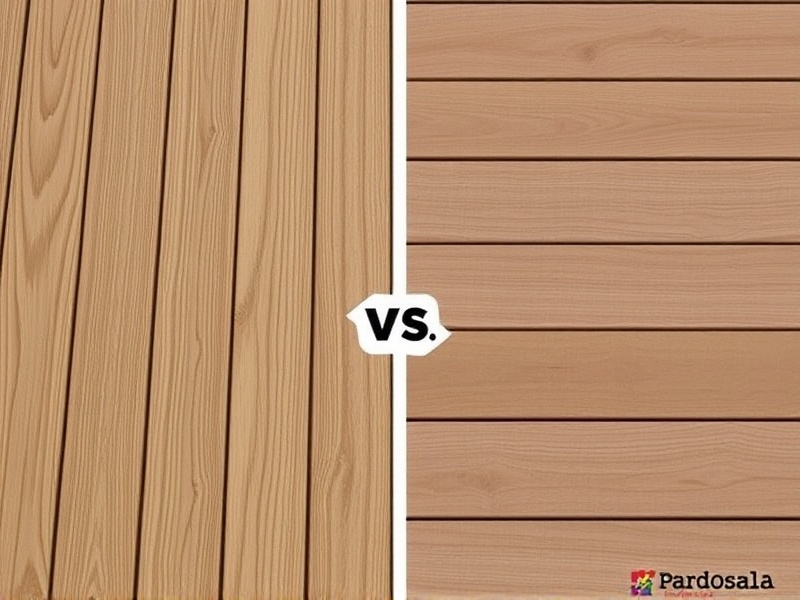 Comparing Traditional Wood vs Pardoseala WPC Pret for Decking
