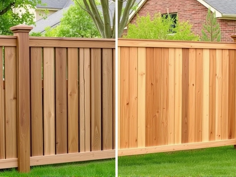 Comparing Traditional Wood vs. Plastic Wood for Fences