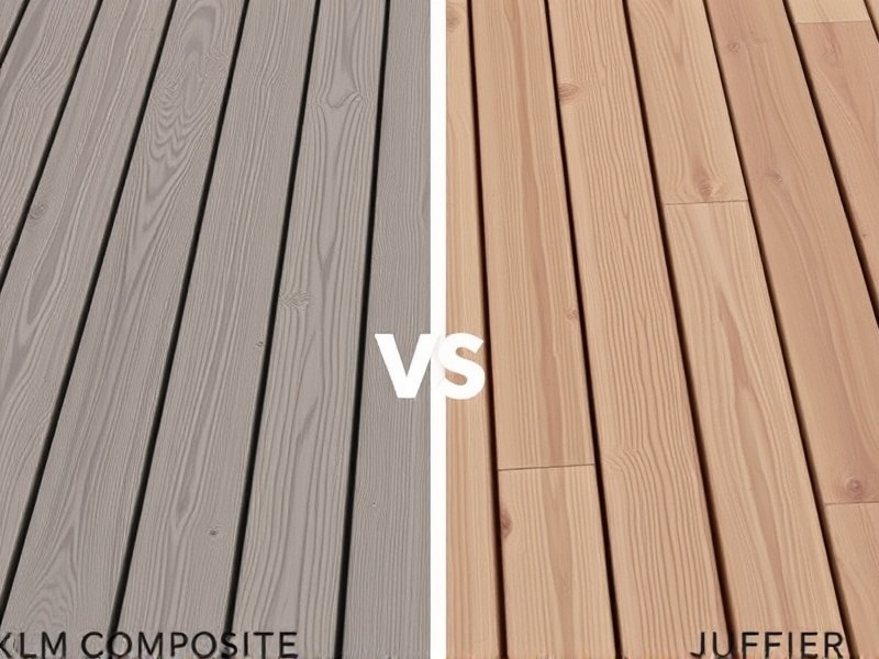 Comparing XLM Composite Decking vs. Traditional Wood