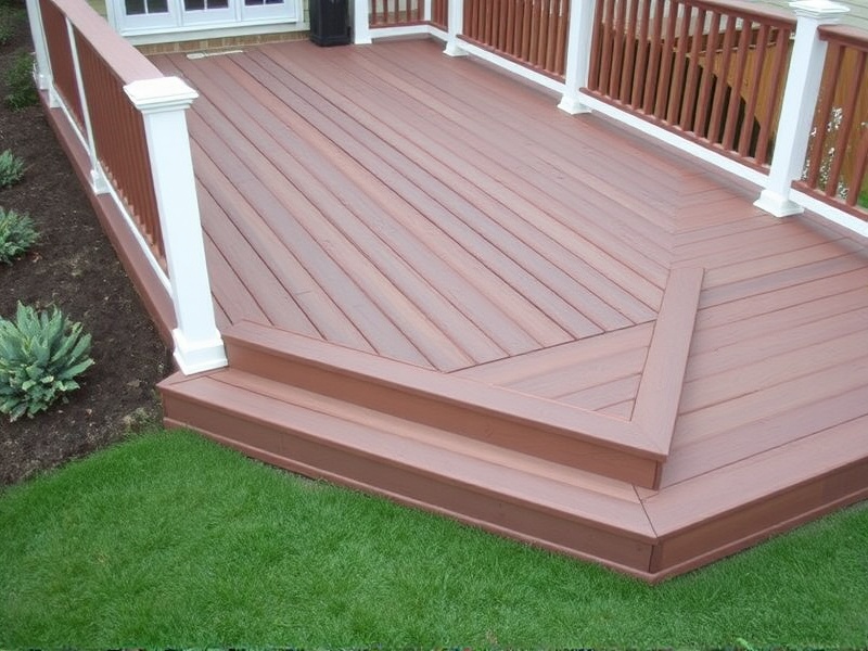 composite bullnose decking