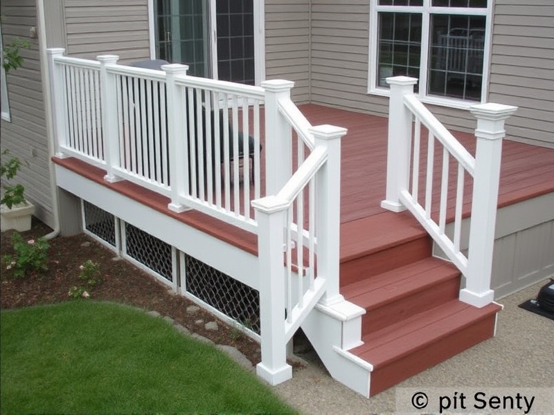 composite decking and handrails