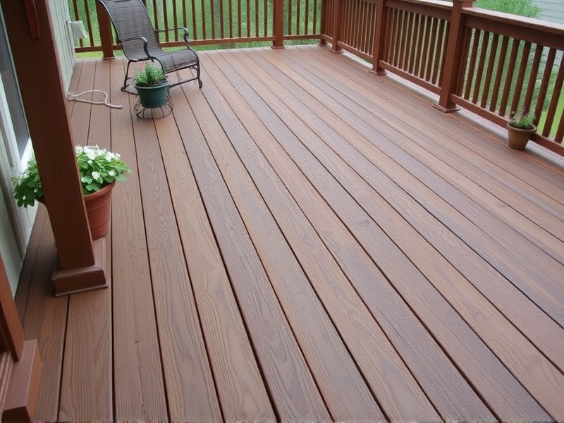 composite decking antique