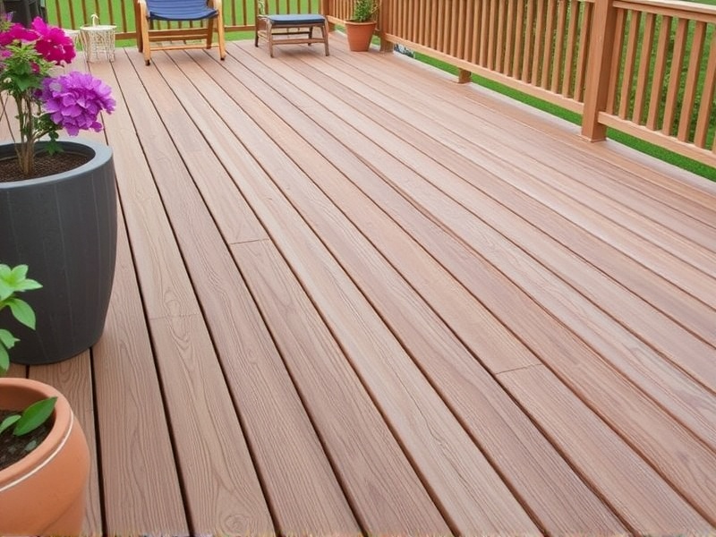 composite decking brands made with polypropylene