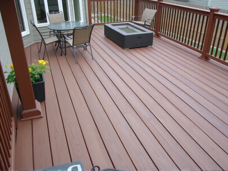 composite decking hot