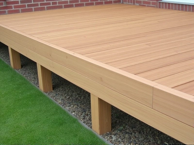 composite decking joist spacing uk