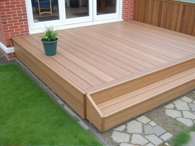 composite decking kits with base