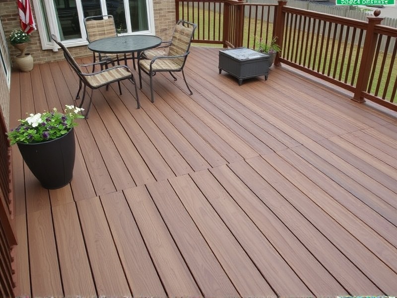 composite decking menards
