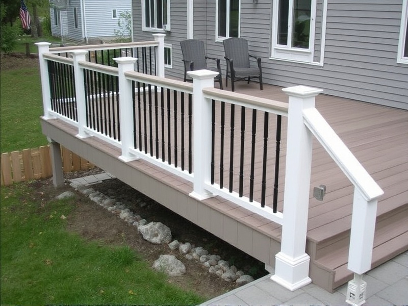 composite decking rail long island