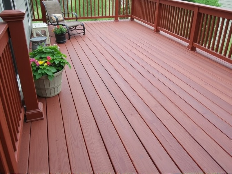composite decking redwood