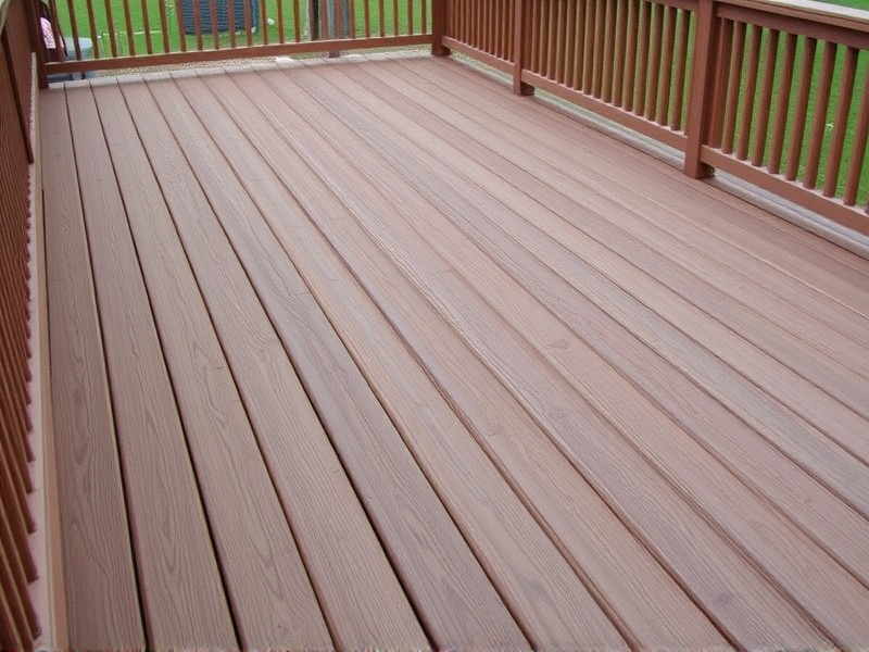 composite decking temperature rating