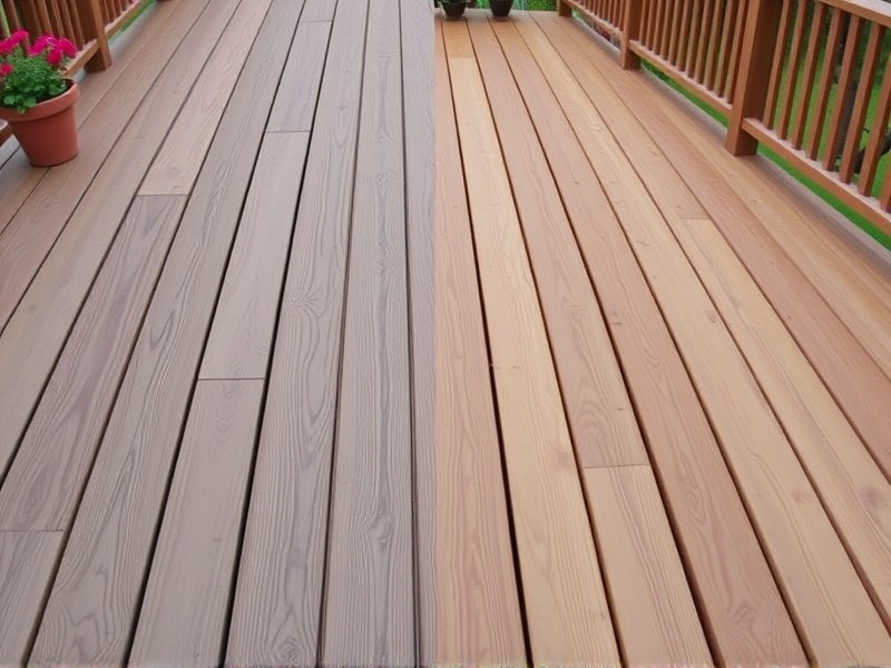 composite decking v wood