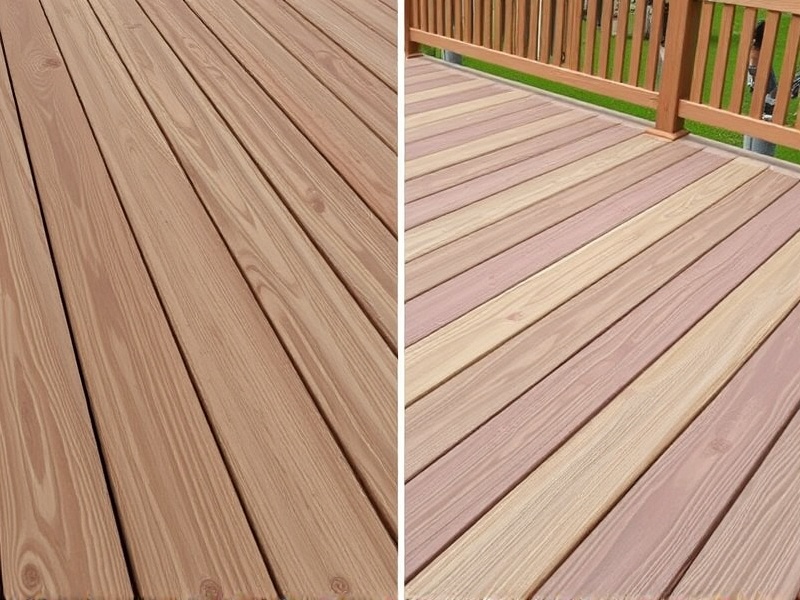 composite decking vs plastic lumber