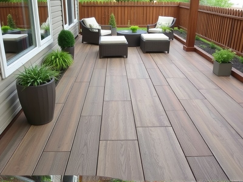 composite flooring outdoor