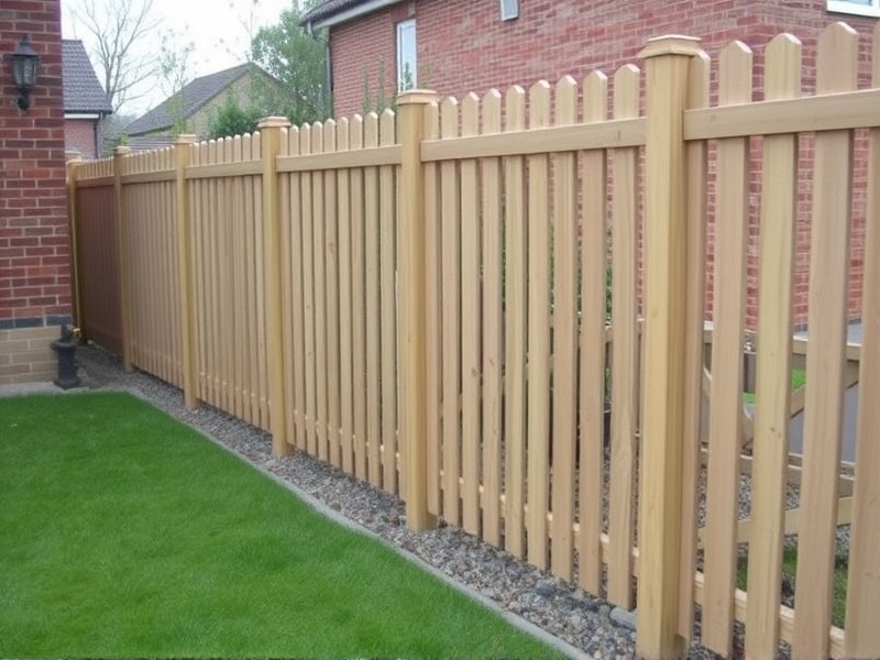composite palisade fencing