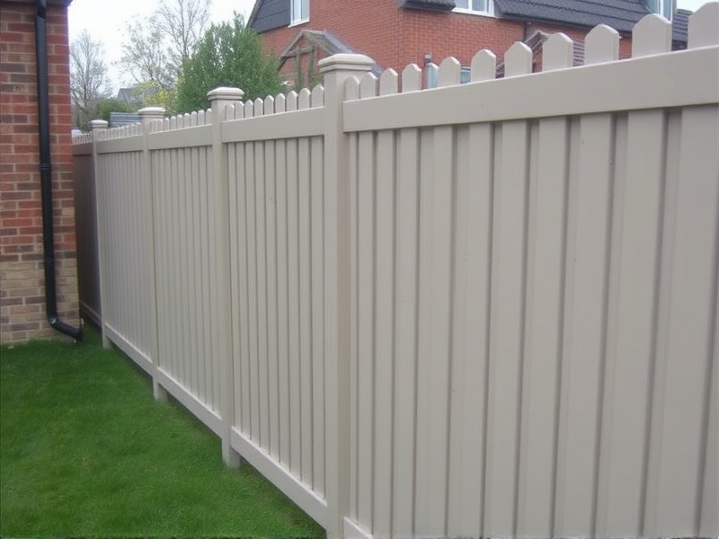 composite plastic fencing