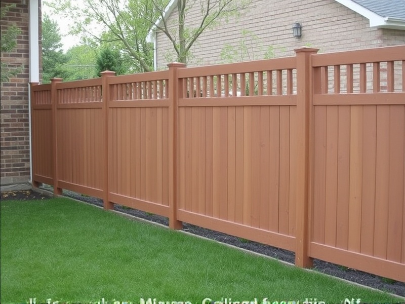 composite privacy fencing