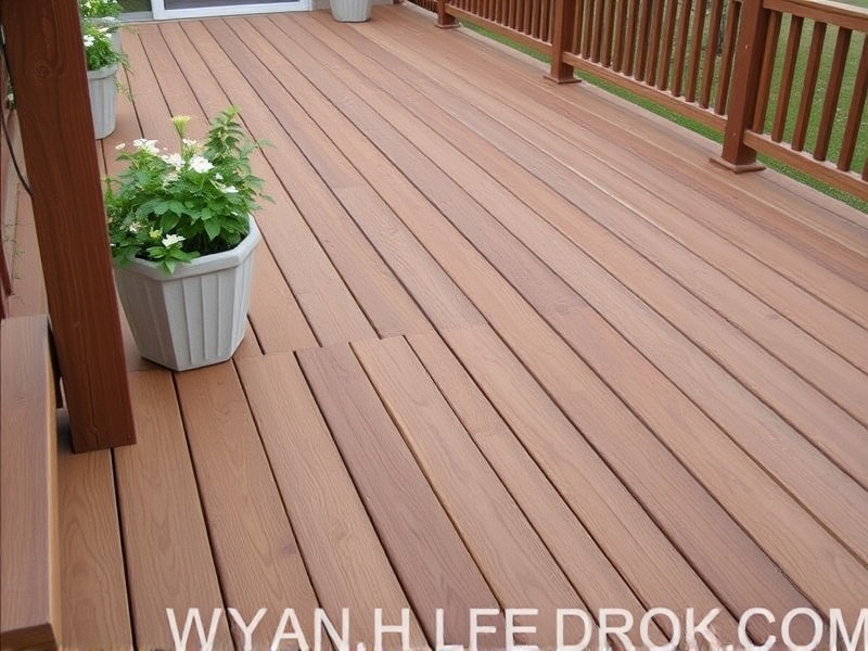 composite wood decking tiles