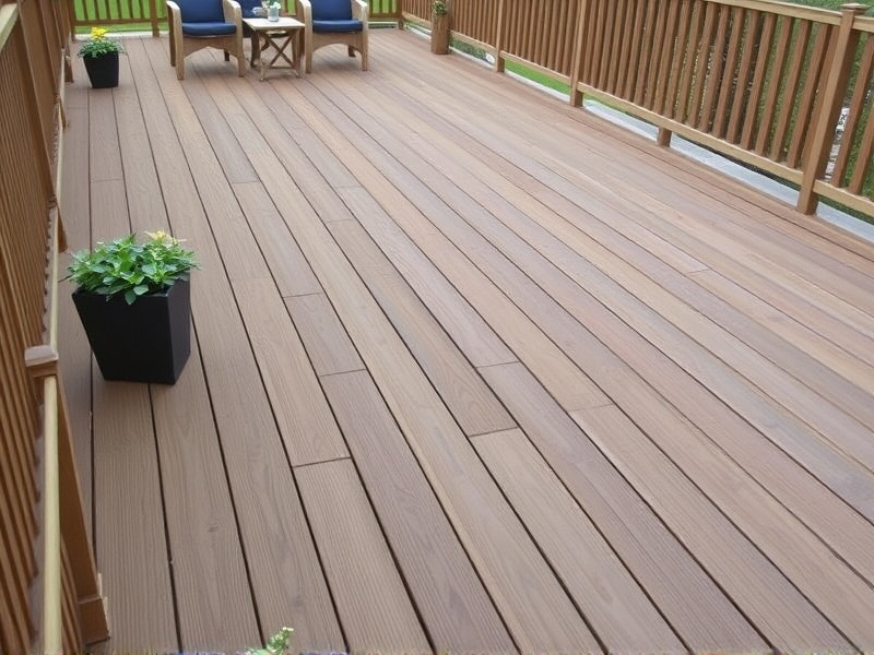 composite wood effect decking