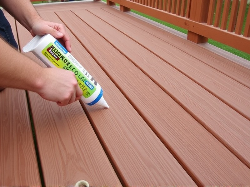 construction adhesive composite decking