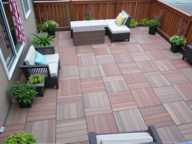 deck squares
