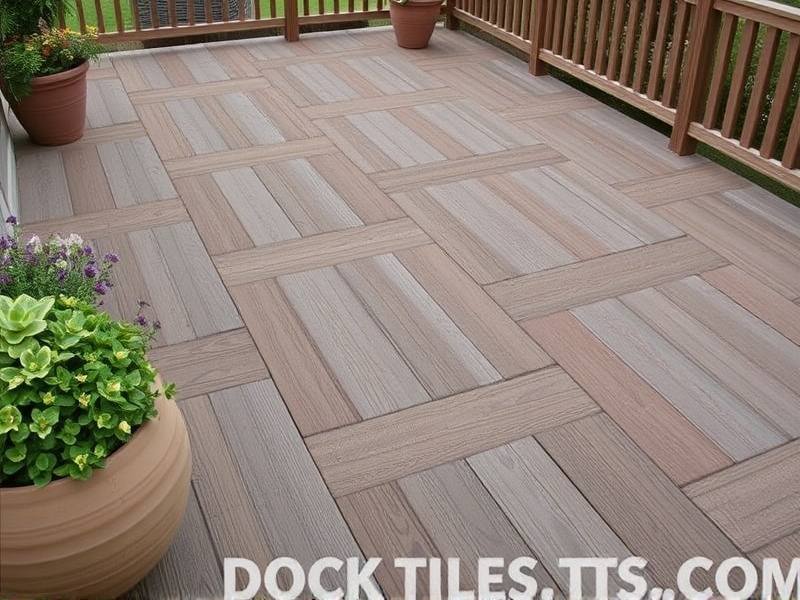 deck tiles composite interlocking