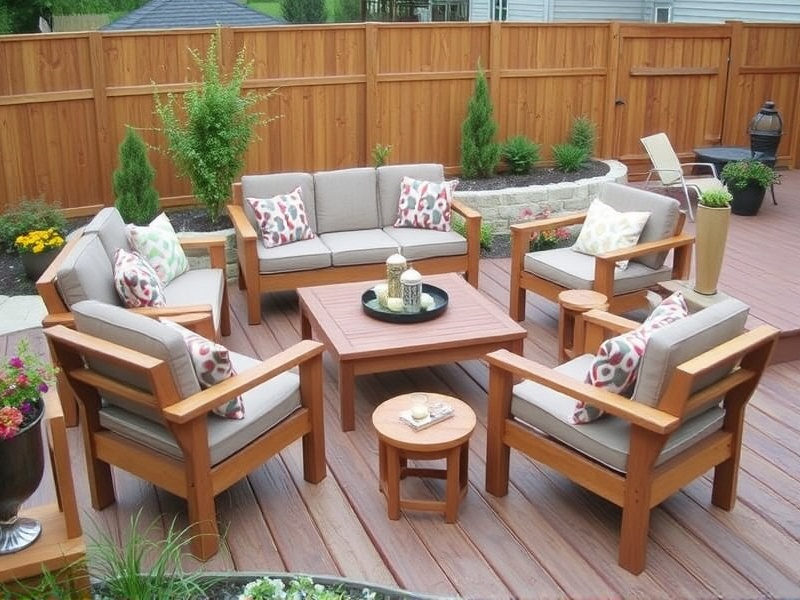 Design Ideas: Combining Composite Deck Furniture with Landscape Elements