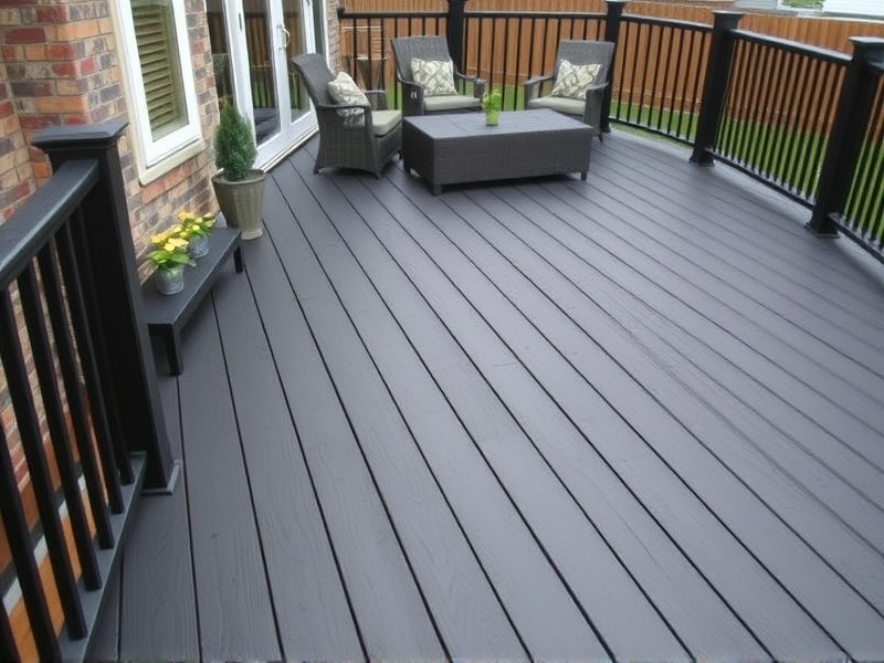 Design Ideas for Black Composite Decking