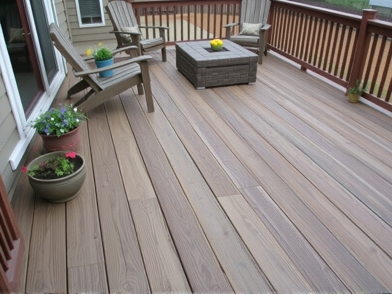 Design Ideas for Distressed Composite Decking