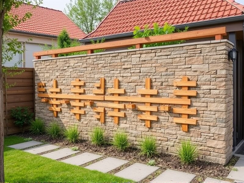 Design Ideas for WPC Gabion Zauns
